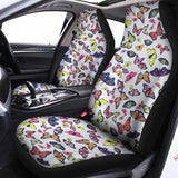 Spring Butterfly Pattern Print Universal Fit Car Seat Covers 102422