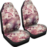 Spring Cherry Blossom Print Universal Fit Car Seat Covers 102422
