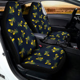 Spring Daffodil Flower Pattern Print Universal Fit Car Seat Covers 102422