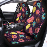 Sprinkles Donut Pattern Print Universal Fit Car Seat Covers 102422
