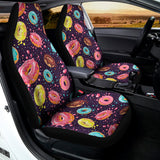 Sprinkles Donut Pattern Print Universal Fit Car Seat Covers 102422