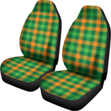 St. Patrick's Day Buffalo Check Print Universal Fit Car Seat Covers 102422