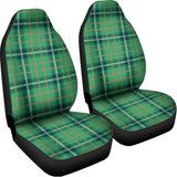 St. Patrick's Day Tartan Pattern Print Universal Fit Car Seat Covers 102422