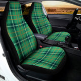 St. Patrick's Day Tartan Pattern Print Universal Fit Car Seat Covers 102422