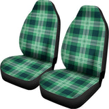 St. Patrick's Day Tartan Print Universal Fit Car Seat Covers 102422