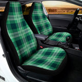 St. Patrick's Day Tartan Print Universal Fit Car Seat Covers 102422