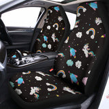 Star Space Unicorn Pattern Print Universal Fit Car Seat Covers 102422