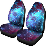 Starfield Nebula Galaxy Space Print Universal Fit Car Seat Covers 102422