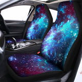 Starfield Nebula Galaxy Space Print Universal Fit Car Seat Covers 102422