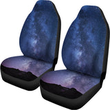 Stars Night Milky Way Print Universal Fit Car Seat Covers 102422