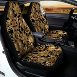 Steampunk Clock Gears Print Universal Fit Car Seat Covers 102422