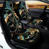 Steampunk Cogs And Gears Print Universal Fit Car Seat Covers 102422