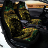 Steampunk Fractal Print Universal Fit Car Seat Covers 102422