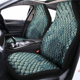 Steel Blue Snakeskin Print Universal Fit Car Seat Covers 102422