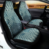 Steel Blue Snakeskin Print Universal Fit Car Seat Covers 102422