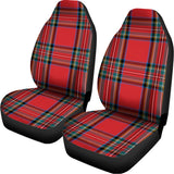 Stewart Tartan Scottish Pattern Print Universal Fit Car Seat Covers 102422