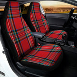 Stewart Tartan Scottish Pattern Print Universal Fit Car Seat Covers 102422