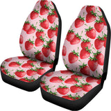 Strawberry Fruit Pattern Print Universal Fit Car Seat Covers 102422
