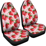 Strawberry Fruit Pattern Print Universal Fit Car Seat Covers 102422