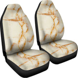 Sugar Brown Marble Print Universal Fit Car Seat Covers 102422