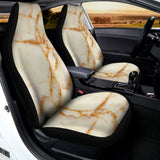 Sugar Brown Marble Print Universal Fit Car Seat Covers 102422
