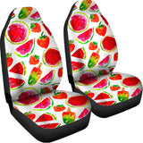 Summer Fruits Watermelon Pattern Print Universal Fit Car Seat Covers 102422