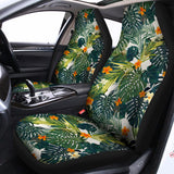 Summer Hawaiian Leaves Pattern Print Universal Fit Car Seat Covers 102422