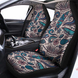 Summer Surfing Pattern Print Universal Fit Car Seat Covers 102422