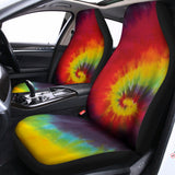 Summer Tie Dye Print Universal Fit Car Seat Covers 102422
