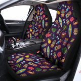 Summer Totem Pattern Print Universal Fit Car Seat Covers 102422