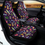 Summer Totem Pattern Print Universal Fit Car Seat Covers 102422