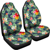 Summer Tropical Hawaii Pattern Print Universal Fit Car Seat Covers 102422