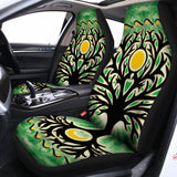 Sun And Moon Yggdrasil Print Universal Fit Car Seat Covers 102422