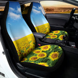 Sunflower Field Print Universal Fit Car Seat Covers 102422