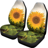 Sunflower Landscape Print Universal Fit Car Seat Covers 102422