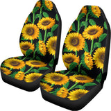 Sunflower Pattern Print Universal Fit Car Seat Covers 102422