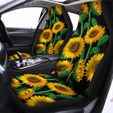 Sunflower Pattern Print Universal Fit Car Seat Covers 102422