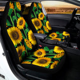 Sunflower Pattern Print Universal Fit Car Seat Covers 102422