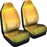 Sunrise Field Print Universal Fit Car Seat Covers 102422