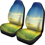 Sunrise Meadow Print Universal Fit Car Seat Covers 102422