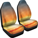 Sunrise Road Print Universal Fit Car Seat Covers 102422