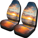 Sunrise Wave Print Universal Fit Car Seat Covers 102422