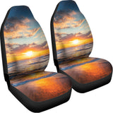 Sunrise Wave Print Universal Fit Car Seat Covers 102422