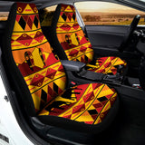 Sunset African Tribal Pattern Print Universal Fit Car Seat Covers 102422