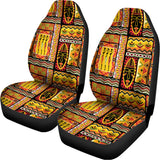 Sunset Ethnic African Tribal Print Universal Fit Car Seat Covers 102422