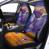Sunset Horse Painting Print Universal Fit Car Seat Covers 102422