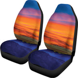 Sunset Mountain Print Universal Fit Car Seat Covers 102422