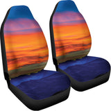 Sunset Mountain Print Universal Fit Car Seat Covers 102422