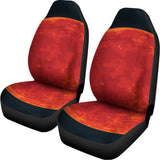 Super Blood Moon Lunar Eclipse Print Universal Fit Car Seat Covers 102422