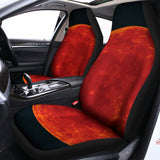 Super Blood Moon Lunar Eclipse Print Universal Fit Car Seat Covers 102422